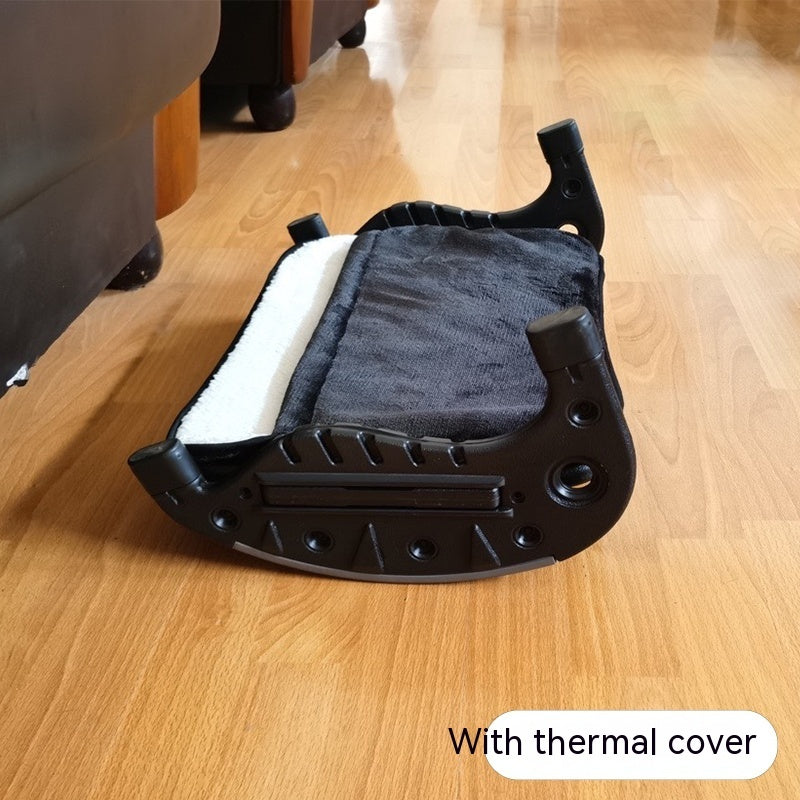 Ergonomic Footrest Cushion – Under Desk Footstool & Pedal for Office Comfort & Posture Support