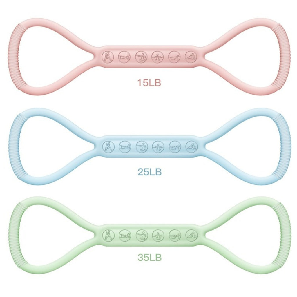 Resistance Bands Set for Legs & Booty – 3 Levels (Light, Medium, Heavy)