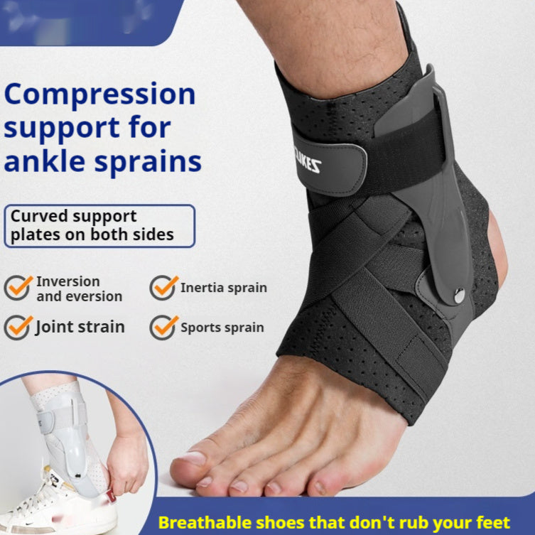 Adjustable 8-Shape Ankle Support Strap – Breathable Compression Brace for Injury & Sports Recovery
