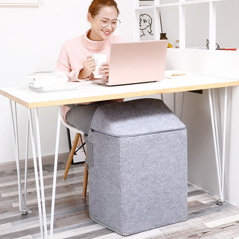 Electric Foot Warmer – Under Desk Heater for Office & Dorm Winter Comfort