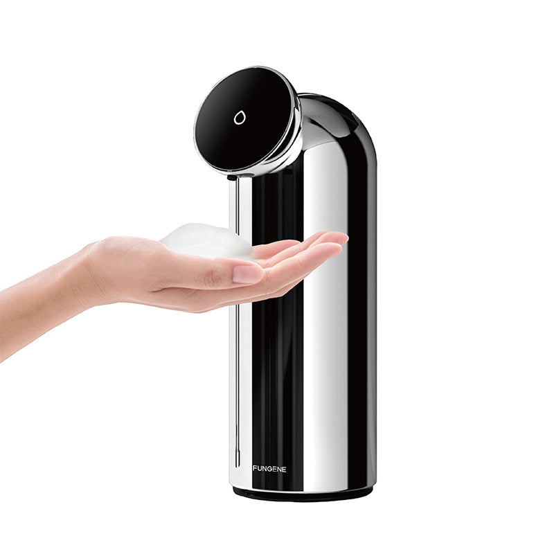 Intelligent Automatic Foaming Soap Dispenser – Luxury Metal Touchless Sensor with Adjustable Foam Levels